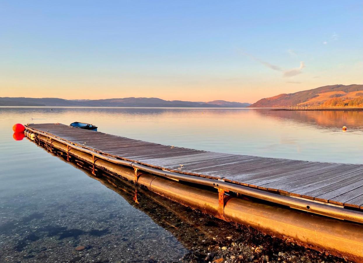 Clamshell Lodge Otter Ferry المظهر الخارجي الصورة